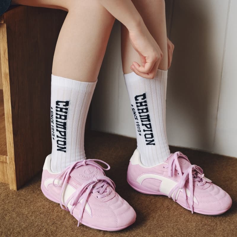Кроссовки для бега Champion Беговые кроссовки Low Top Prism Powder Молочно-белый Женские - изображение 7