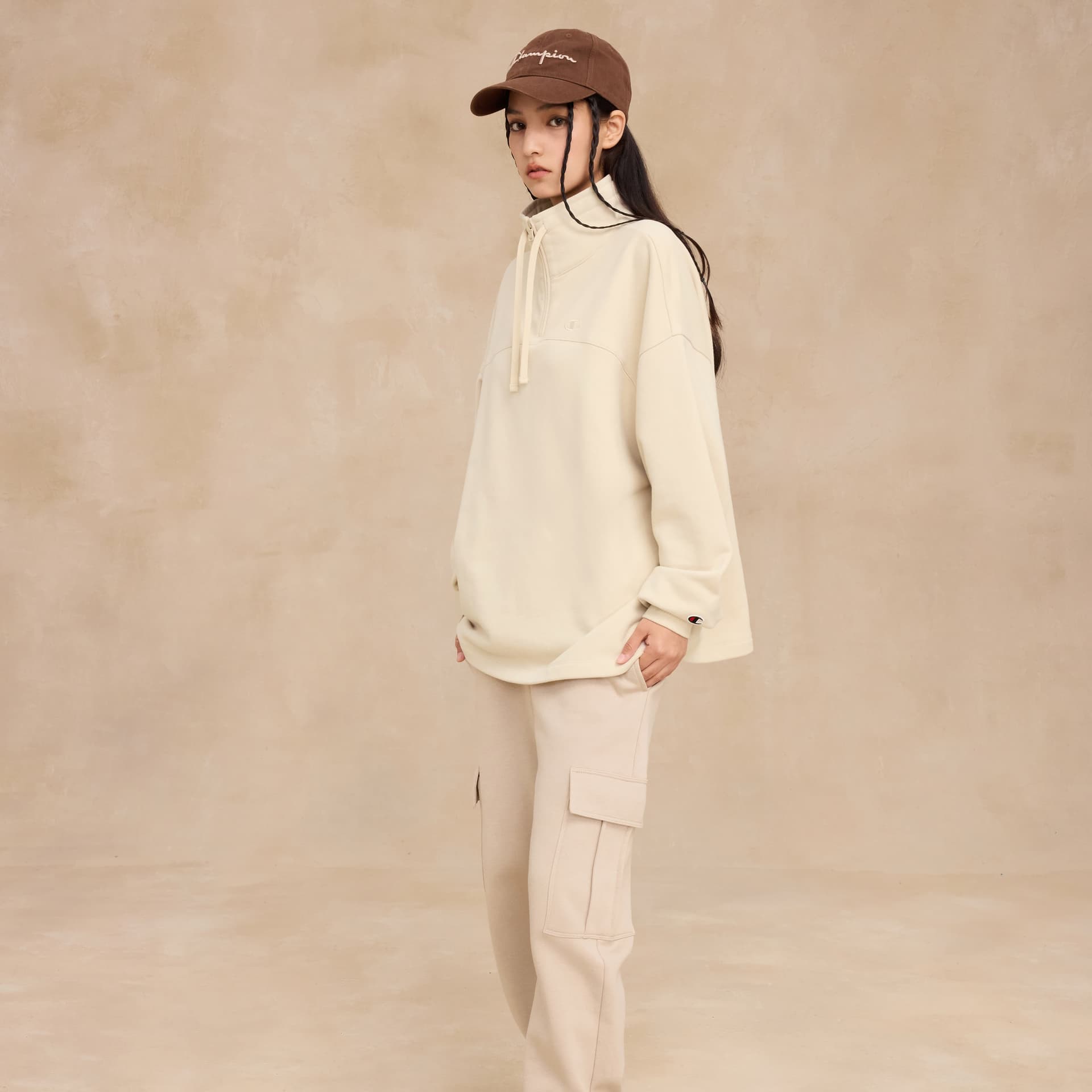 Худи Champion FW24 script shop C-Logo - изображение 5