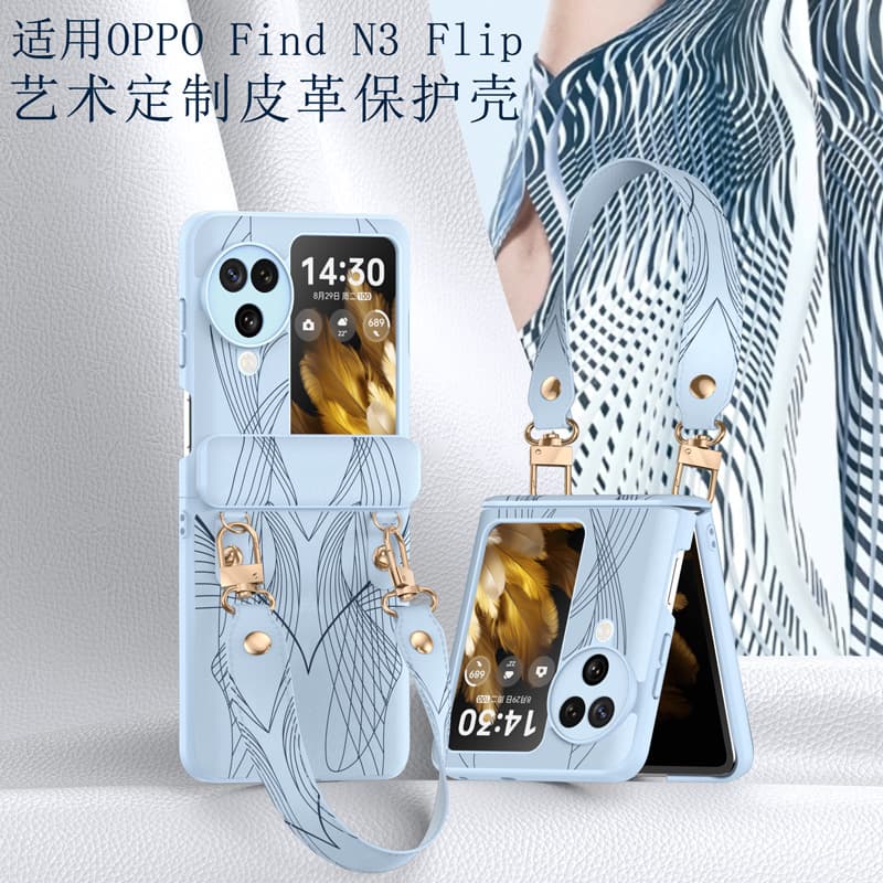 Чехол для телефона UUNS ABS+PC OPPO Find N3 Flip - изображение 4