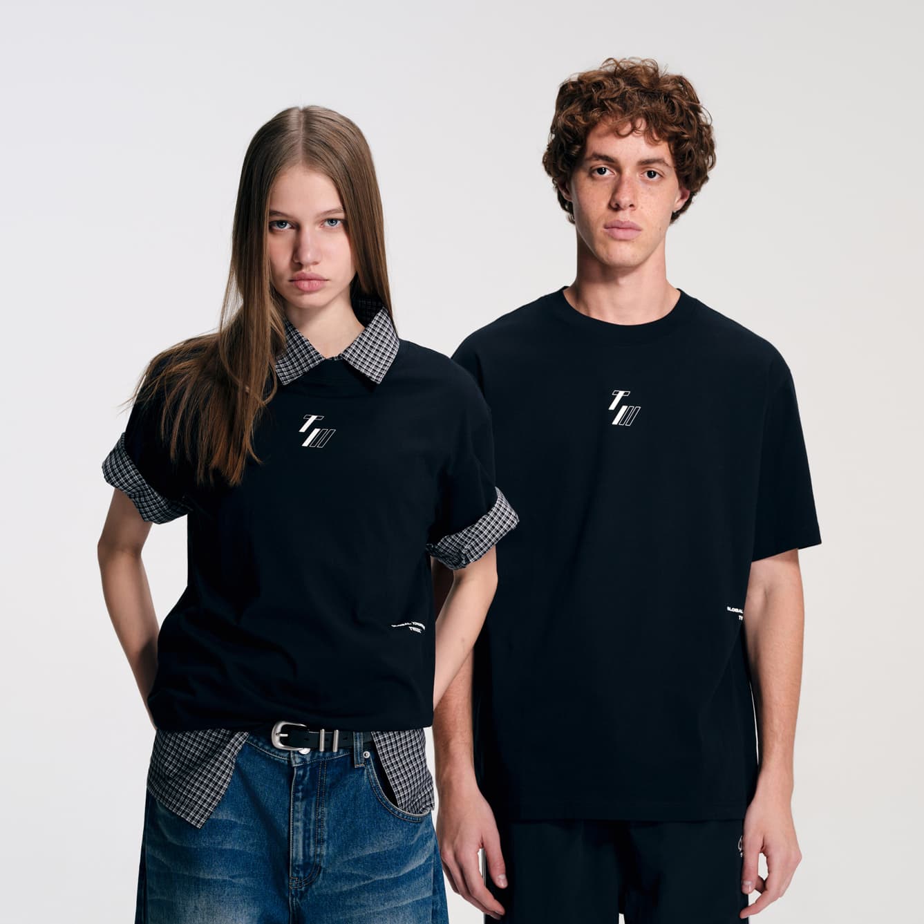 Футболка Teenie Weenie Men American Old Money Style Collection Черный Унисекс T-рубашки - изображение 6