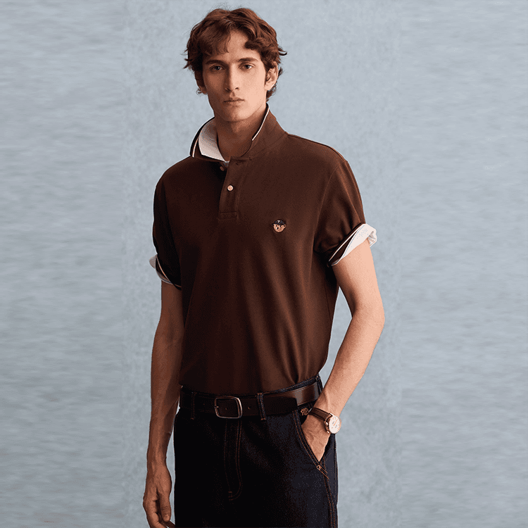 Поло Teenie Weenie Men Cooling Collection Мужская рубашка с коротким рукавом - изображение 3