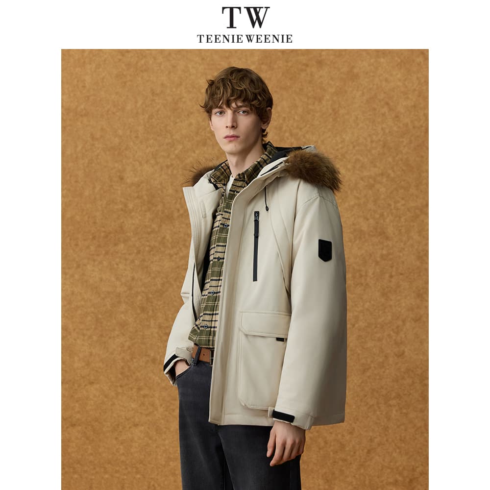 Зимняя куртка Teenie Weenie Men Light Warmth Collection Унисекс Пуховики - изображение 7