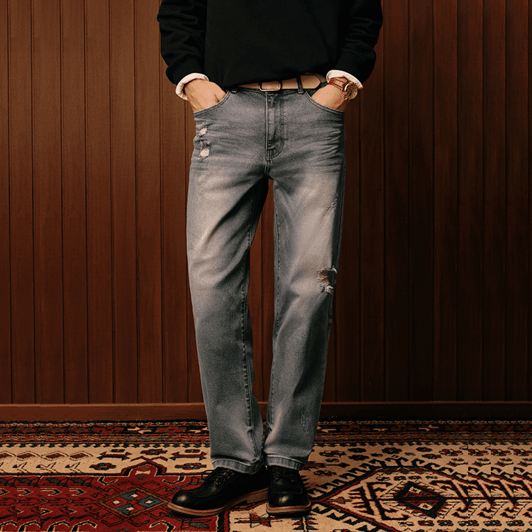 Штаны Teenie Weenie Men Denim Collection Джинсы Мужской Синий - изображение 3