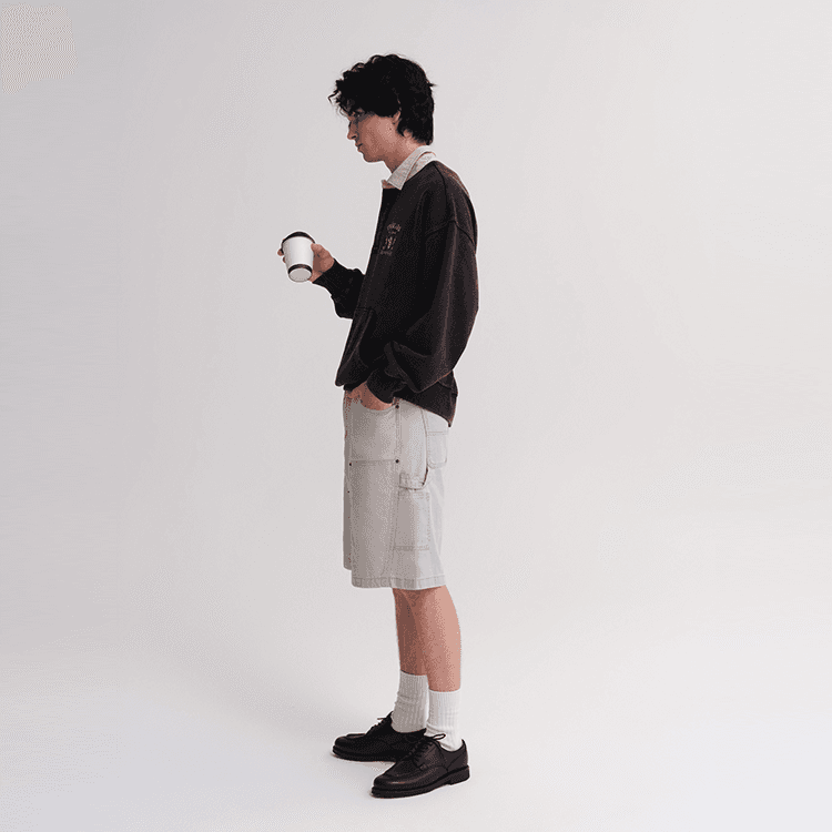 Джинсовые шорты Teenie Weenie Men Джинсовые шорты Унисекс - изображение 7