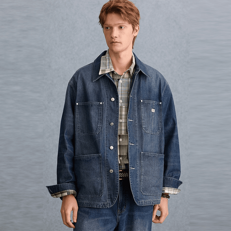 Куртка Teenie Weenie Men Denim Collection Деним Куртка Мужской - изображение 4