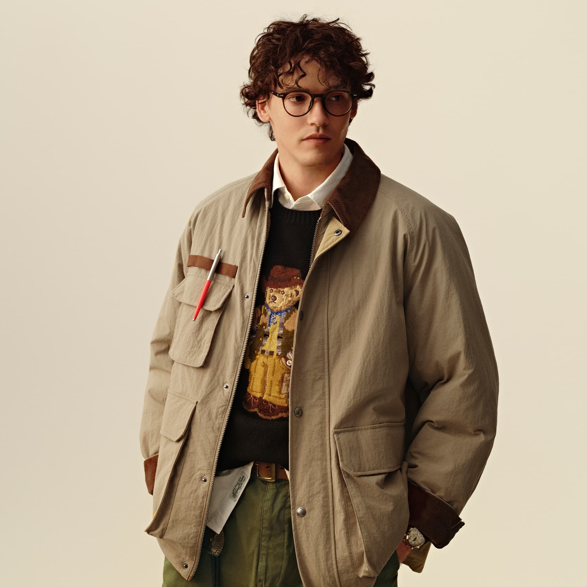 Зимняя куртка пуховик Teenie Weenie Men American Vintage Barnfit Пуховая куртка Унисекс - изображение 6