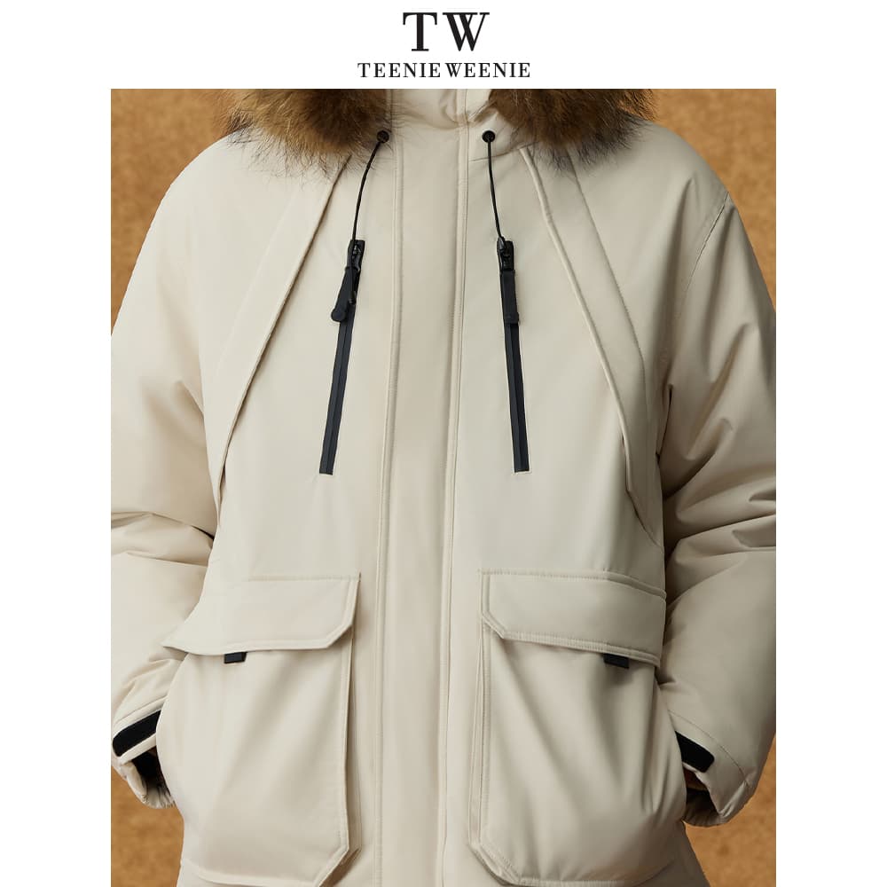 Зимняя куртка Teenie Weenie Men Light Warmth Collection Унисекс Пуховики - изображение 5