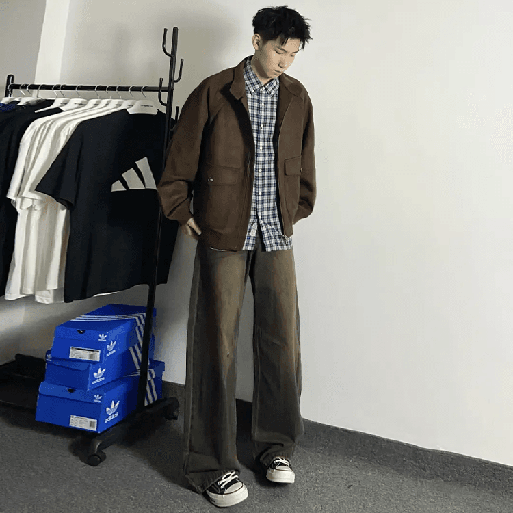 Штаны Teenie Weenie Men Denim Collection 25FW Джинсы Осенние Унисекс - изображение 4