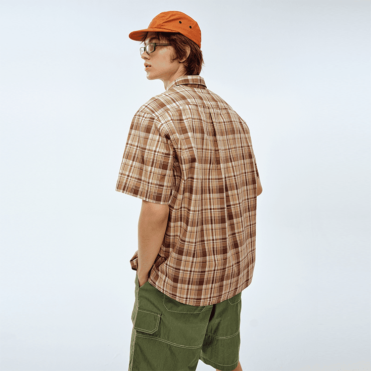 Рубашка Teenie Weenie Men Evergreen Preppy Style Унисекс Рубашки - изображение 3