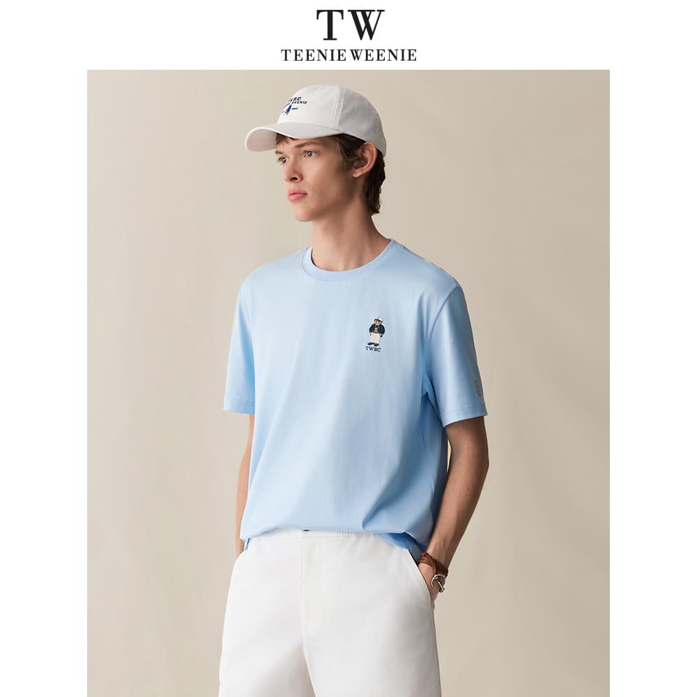 Футболка Teenie Weenie Men Evergreen Preppy Style Мужской Футболки - изображение 16