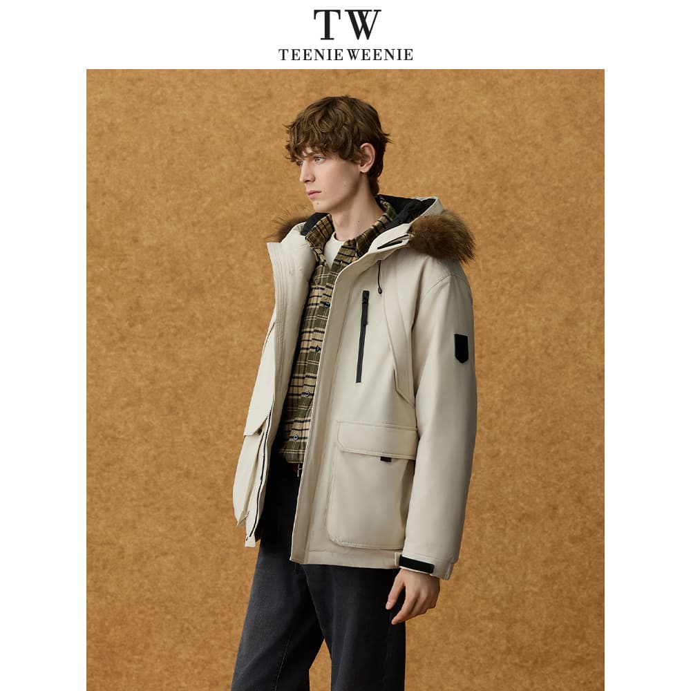 Зимняя куртка Teenie Weenie Men Light Warmth Collection Унисекс Пуховики - изображение 3