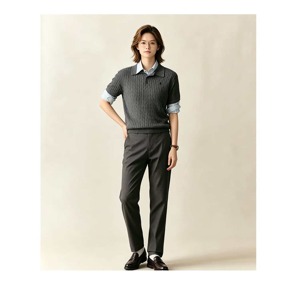 Штаны Teenie Weenie Men Carbon Gray Unisex Casual Pants Teenie Weenie Men Угольный Серый Унисекс Повседневные Брюки - изображение 5