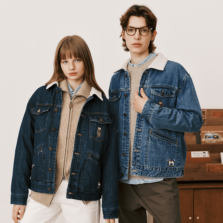 Джинсовая куртка Teenie Weenie Men FW23 vibe - изображение 3