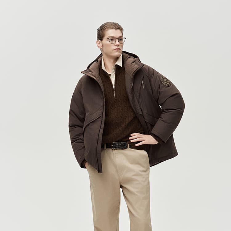 Зимняя куртка Teenie Weenie Men Light Warmth Collection Унисекс Пуховики - изображение 4