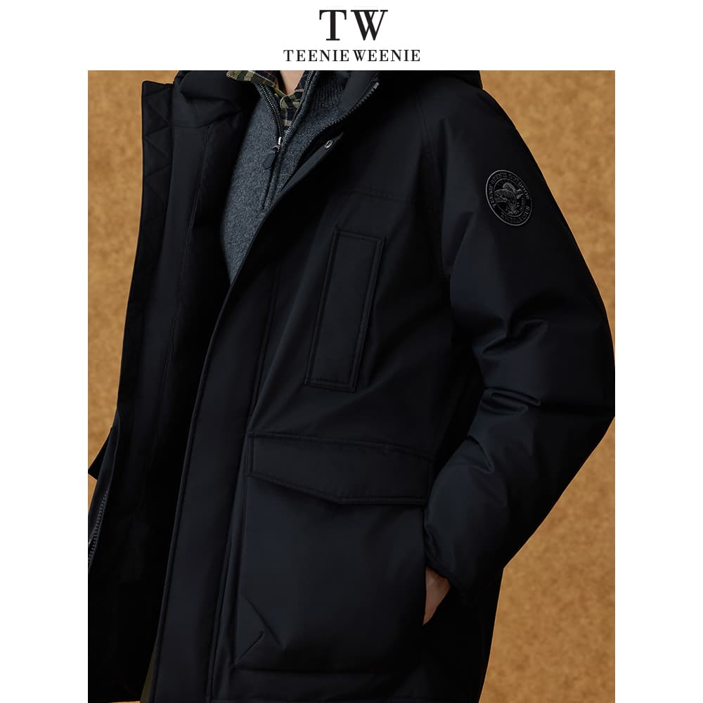 Зимняя куртка Teenie Weenie Men American Old Money Style Collection Унисекс Пуховики - изображение 4