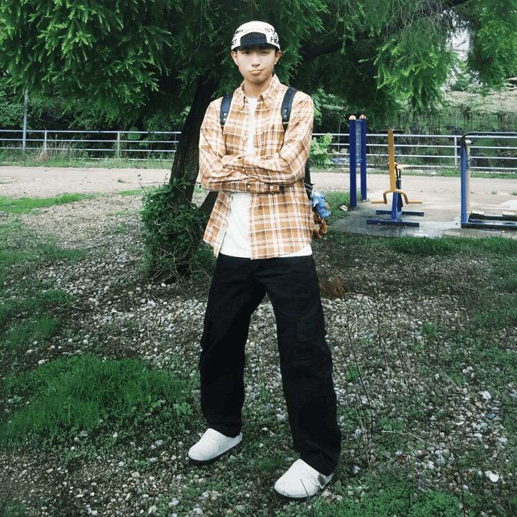 Рубашка Teenie Weenie Men Zero Pressure Collection Рубашка Осенняя Унисекс Хаки Армейский Зеленый - изображение 4