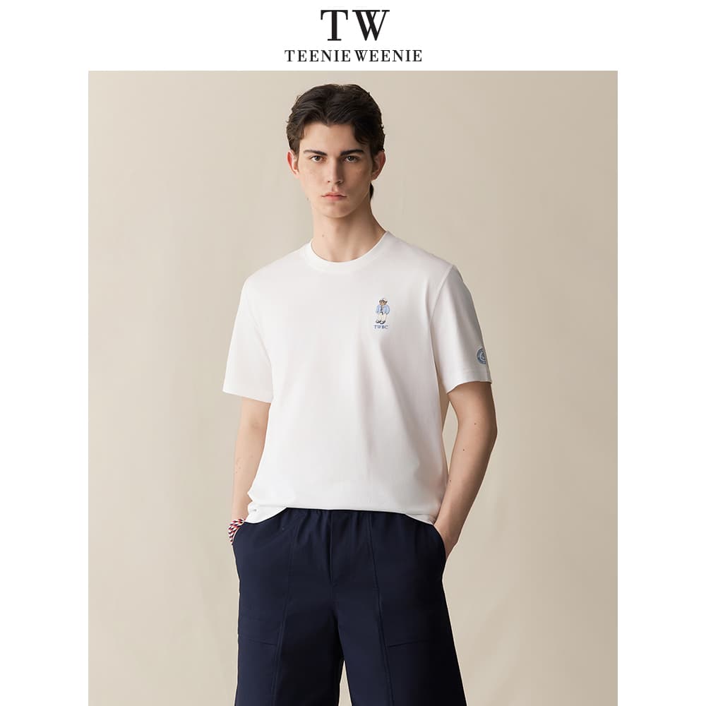 Футболка Teenie Weenie Men Evergreen Preppy Style Мужской Футболки - изображение 10