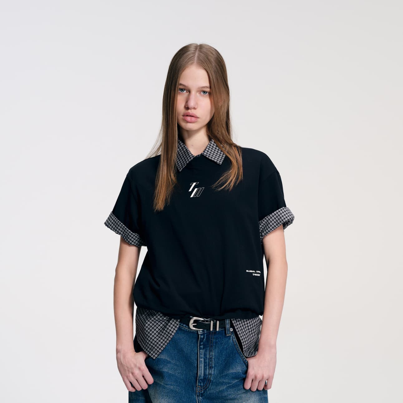 Футболка Teenie Weenie Men American Old Money Style Collection Черный Унисекс T-рубашки - изображение 3