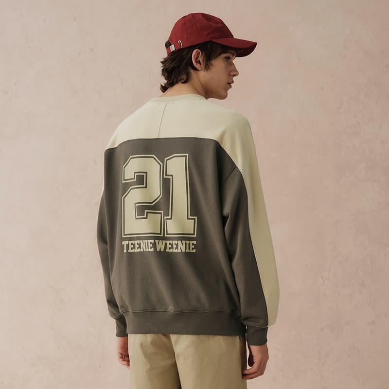 Кофта Teenie Weenie Men Evergreen Collection Свитшот Мужской Коричневый - изображение 3