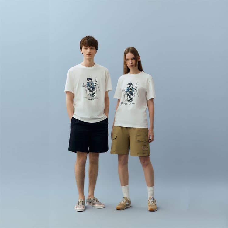Футболка Teenie Weenie Men 24SS T-рубашка Летняя Унисекс - изображение 6