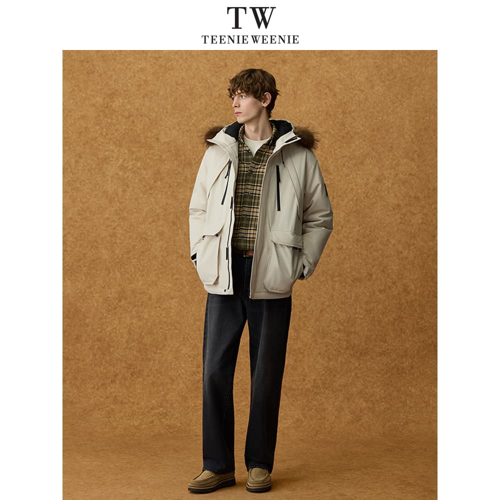 Зимняя куртка Teenie Weenie Men Light Warmth Collection Унисекс Пуховики - изображение 6