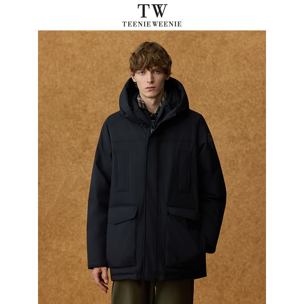 Зимняя куртка Teenie Weenie Men American Old Money Style Collection Унисекс Пуховики - изображение 7