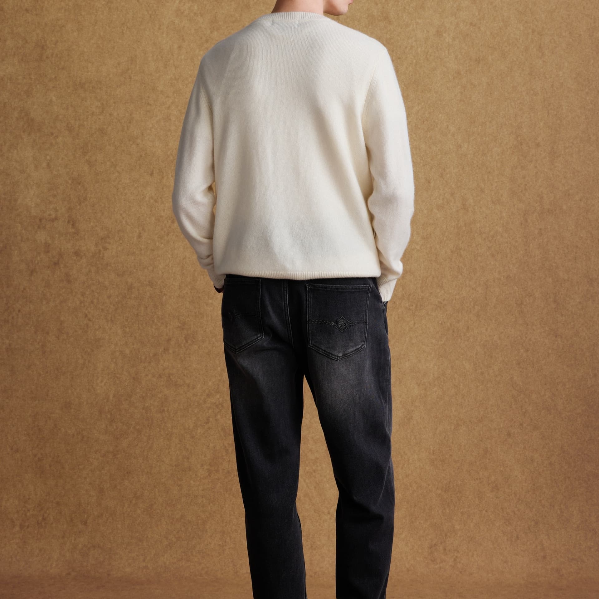 Кофта Teenie Weenie Men FW24 Свитер Унисекс Айвори Белый - изображение 8