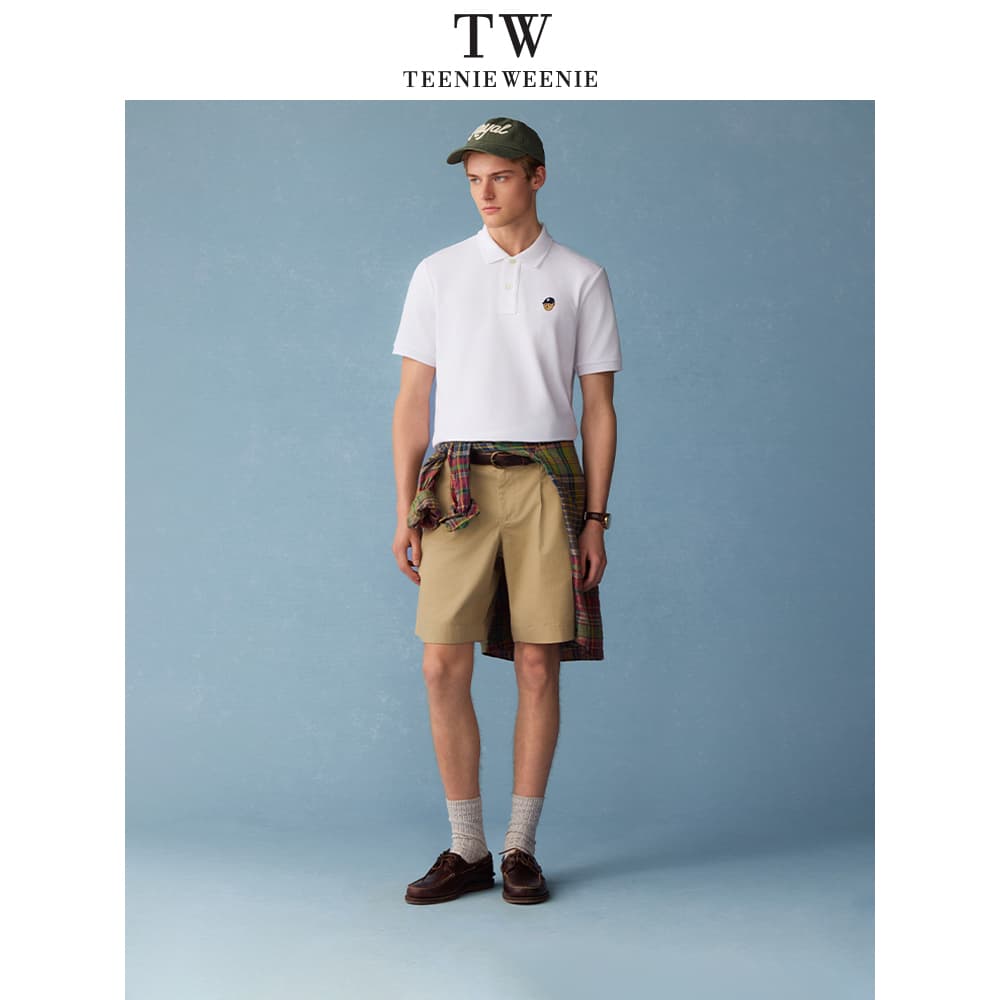 Поло Teenie Weenie Men Evergreen Preppy Style Мужской Поло - изображение 4