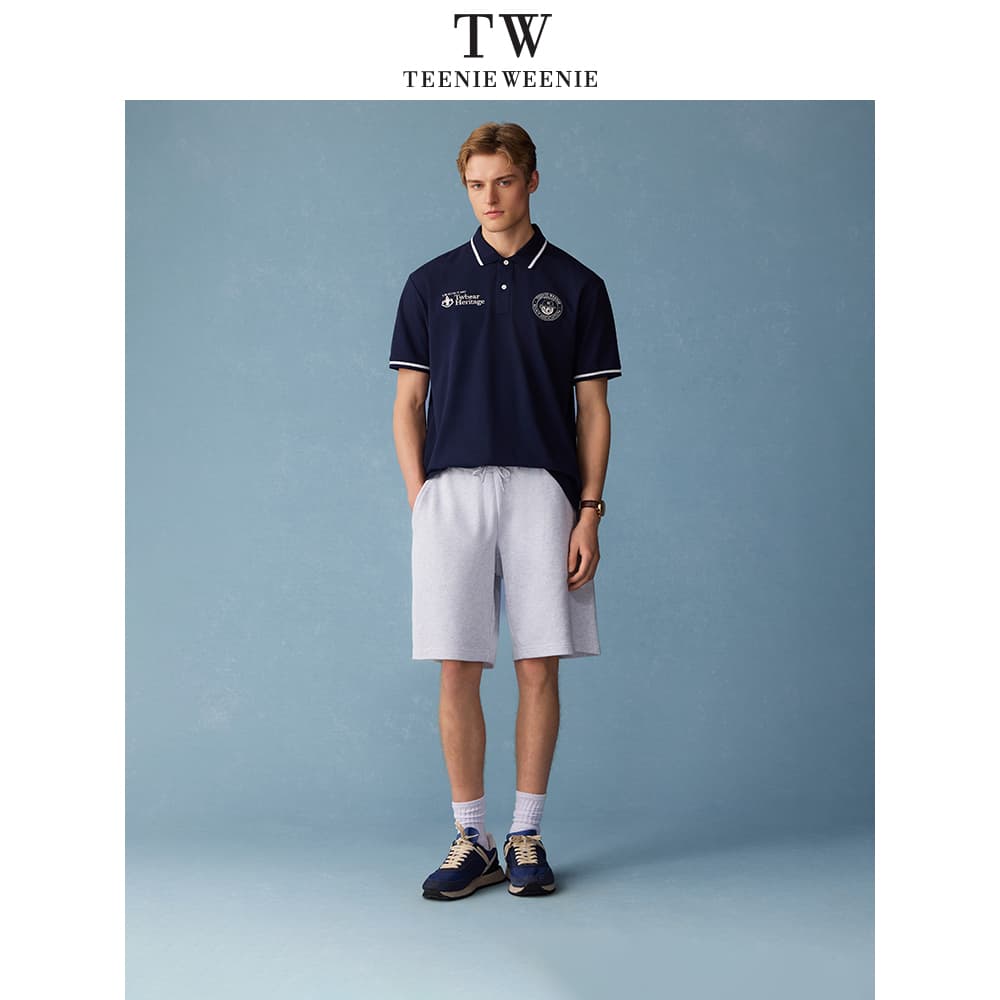 Шорты Teenie Weenie Men Evergreen Preppy Style Повседневные шорты Унисекс - изображение 6
