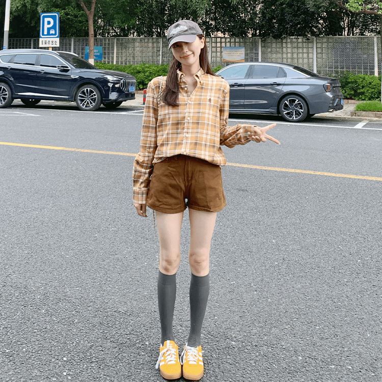 Рубашка Teenie Weenie Men Zero Pressure Collection Рубашка Осенняя Унисекс Хаки Армейский Зеленый - изображение 5