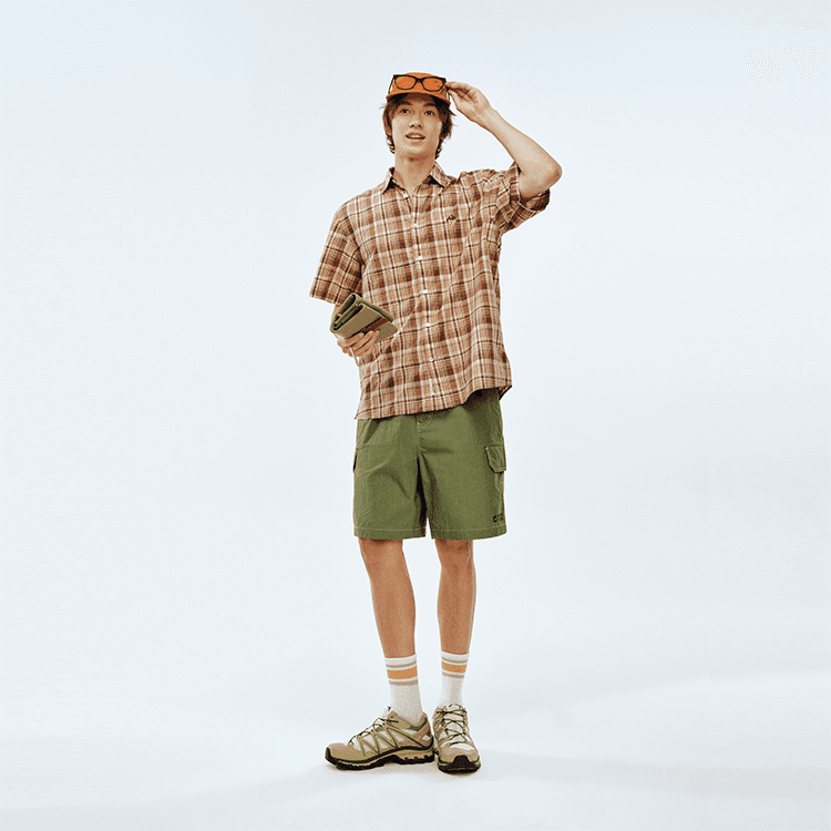 Рубашка Teenie Weenie Men Evergreen Preppy Style Унисекс Рубашки - изображение 5