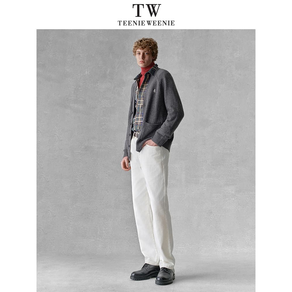 Teenie Weenie Men American Old Money Style Collection Timeless Preppy Style Трикотажная сумка для покупок унисекс - изображение 9