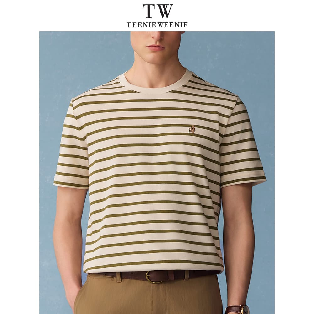 Футболка Teenie Weenie Men Evergreen Preppy Style Мужская T-рубашка - изображение 8