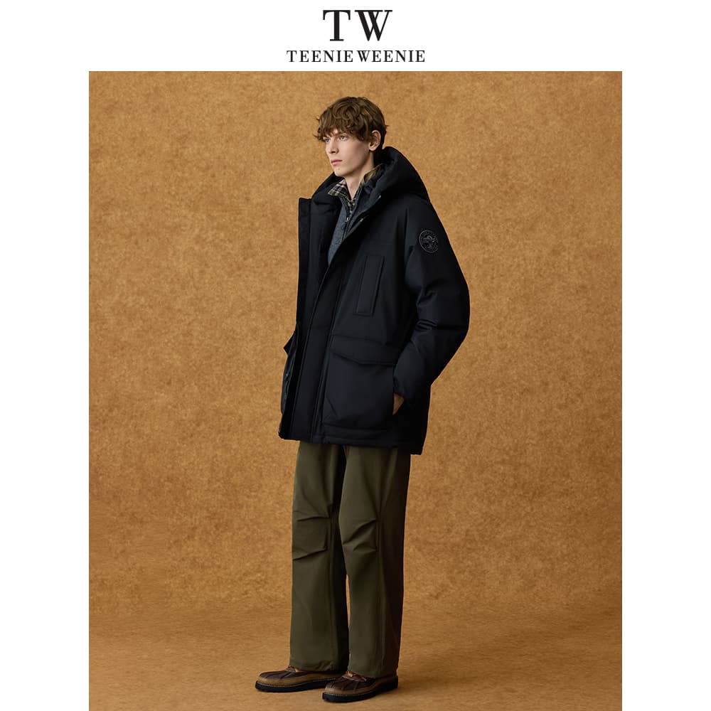 Зимняя куртка Teenie Weenie Men American Old Money Style Collection Унисекс Пуховики - изображение 6