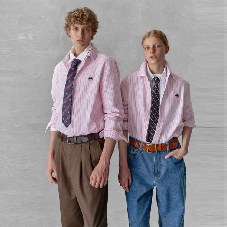 Рубашка Teenie Weenie Men Рубашка Лето Унисекс - изображение 4