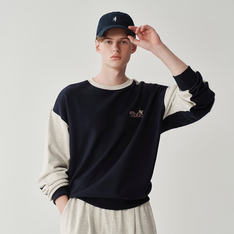 Кофта Teenie Weenie Men Evergreen Collection Свитшот Мужской Темно-синий - изображение 5