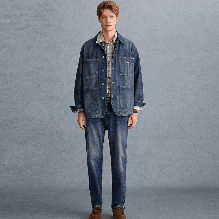 Куртка Teenie Weenie Men Denim Collection Деним Куртка Мужской - изображение 3
