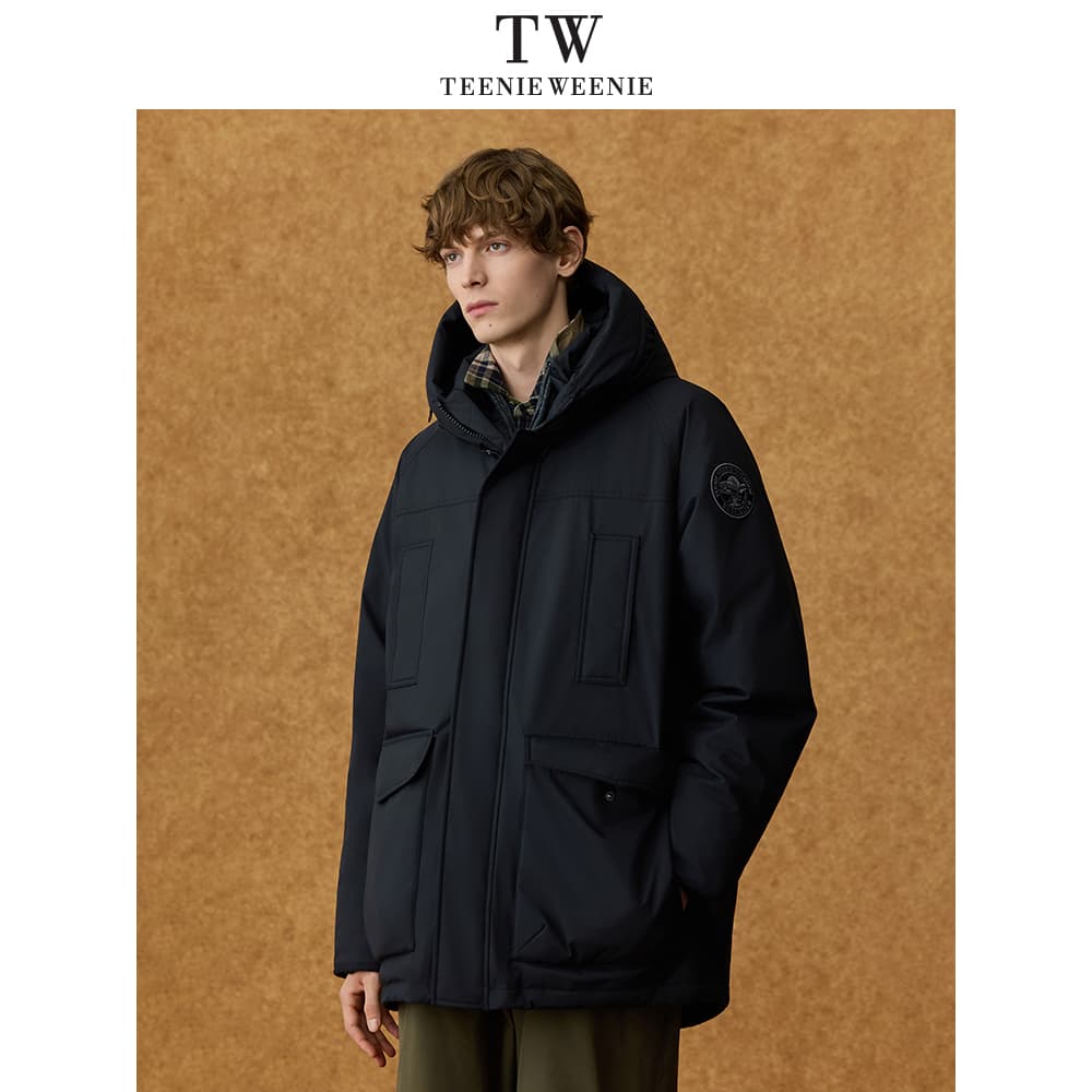 Зимняя куртка Teenie Weenie Men American Old Money Style Collection Унисекс Пуховики - изображение 3