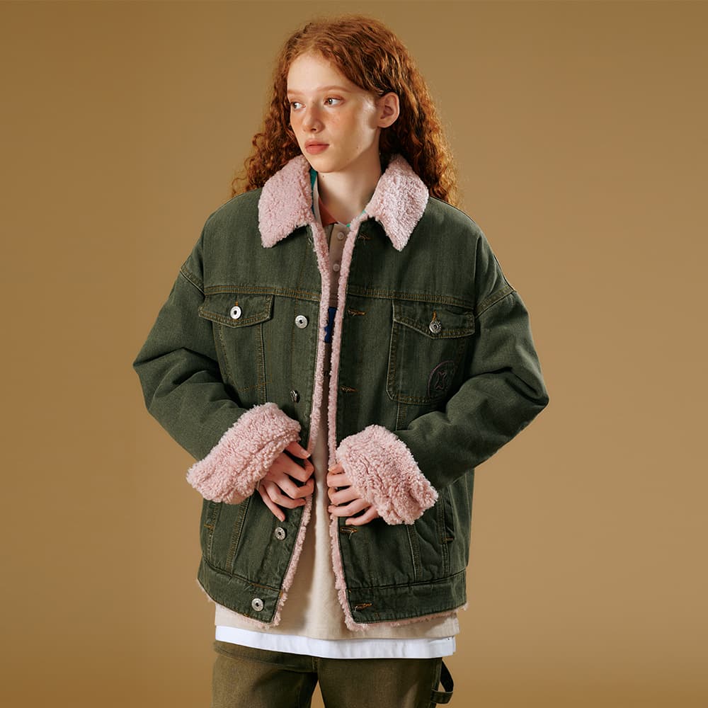 Джинсовая куртка ER Denim Sherpa Jacket - изображение 3