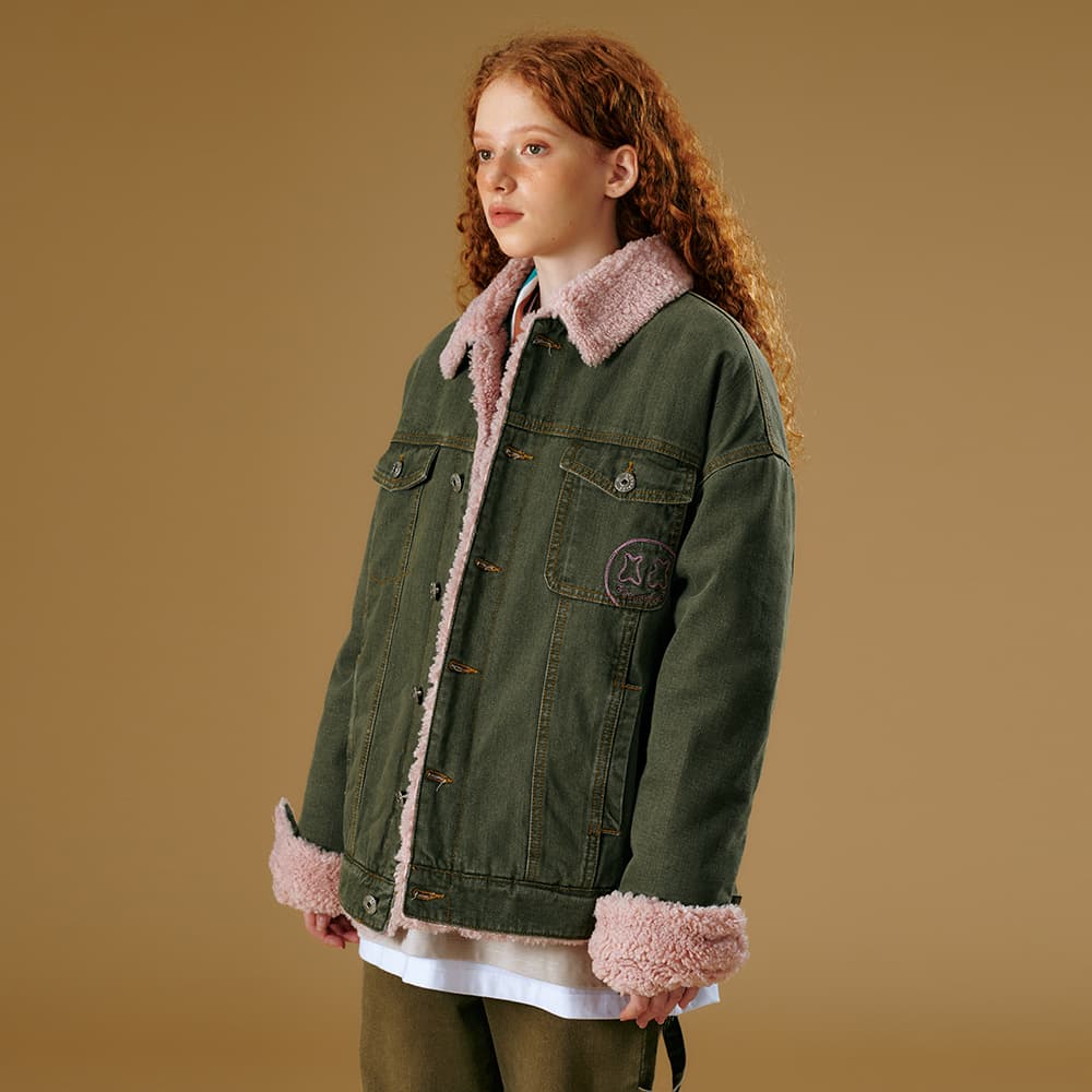 Джинсовая куртка ER Denim Sherpa Jacket - изображение 4
