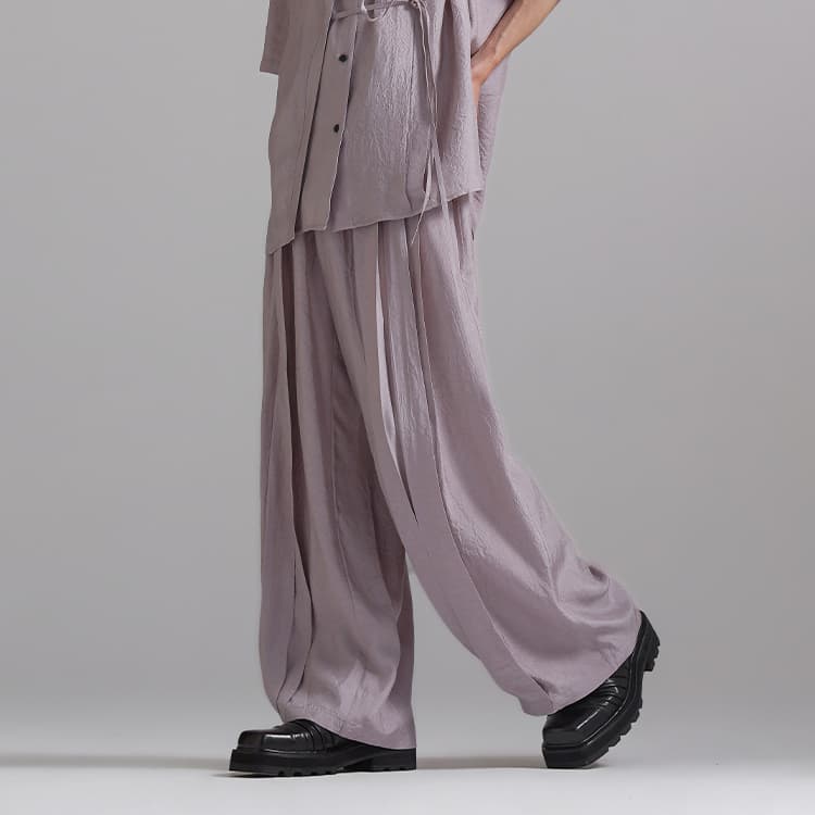 Штаны Huànxiàngzhě Wide-Leg Pants - изображение 4