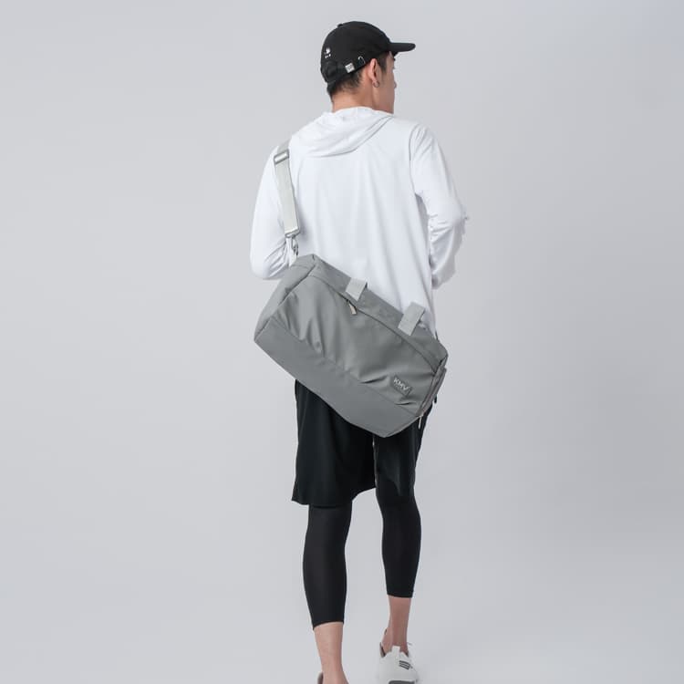 Спортивная сумка KMV Gym Bag Black/Grey - изображение 11
