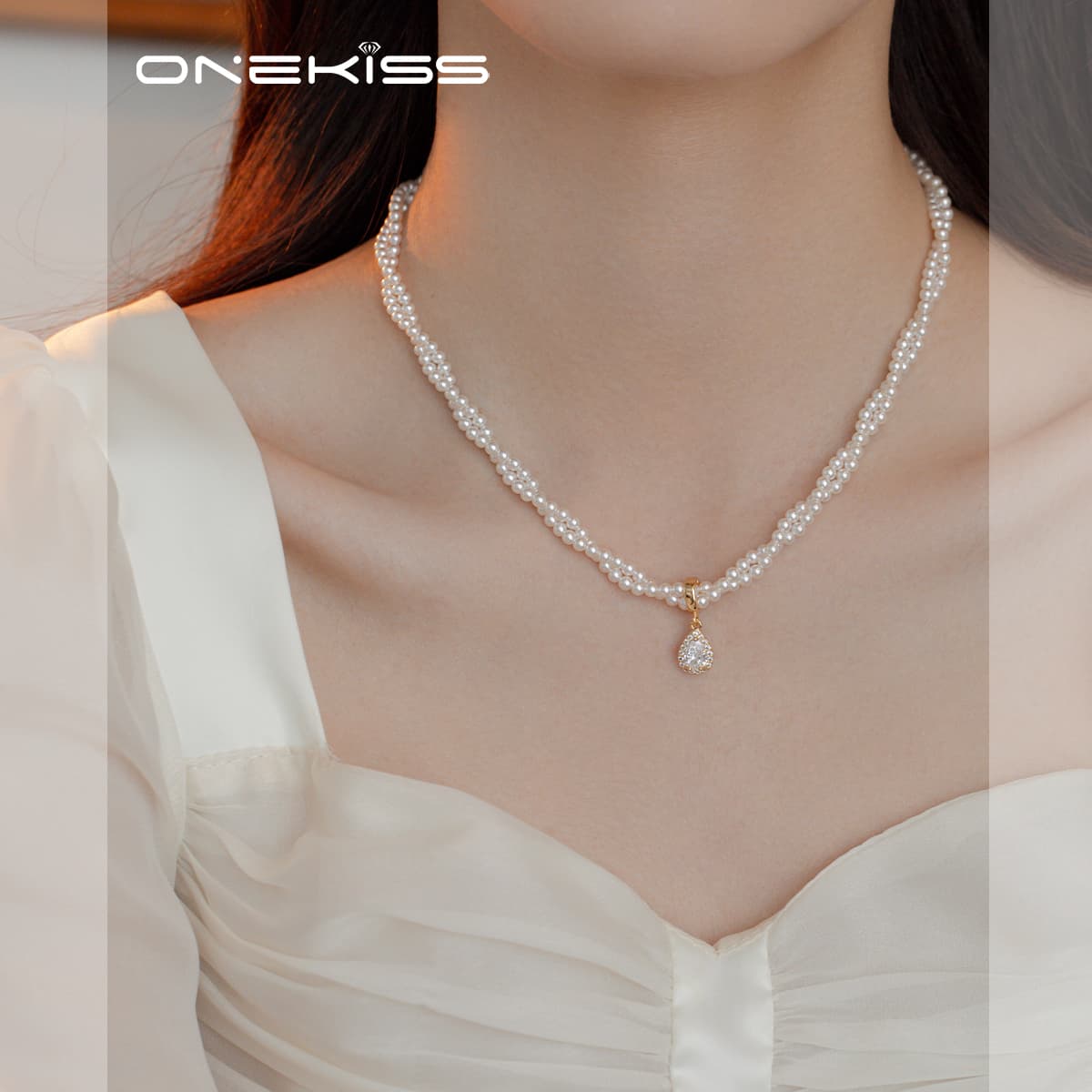 Ожерелье ONEKISS Циркон Цепочки и ожерелья Женские - изображение 6