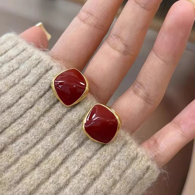 Серьги ONEKISS Серьги из меди с золотым покрытием женские - изображение 2