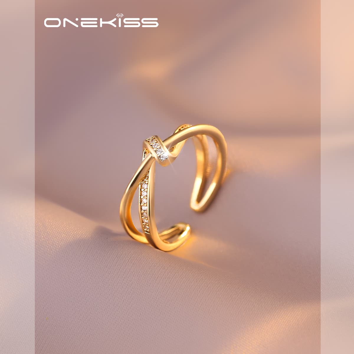Кольцо ONEKISS Кольца Женские - изображение 2