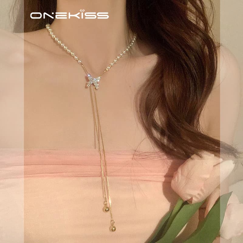 Ожерелье ONEKISS Циркон Цепочки и ожерелья Женские - изображение 4