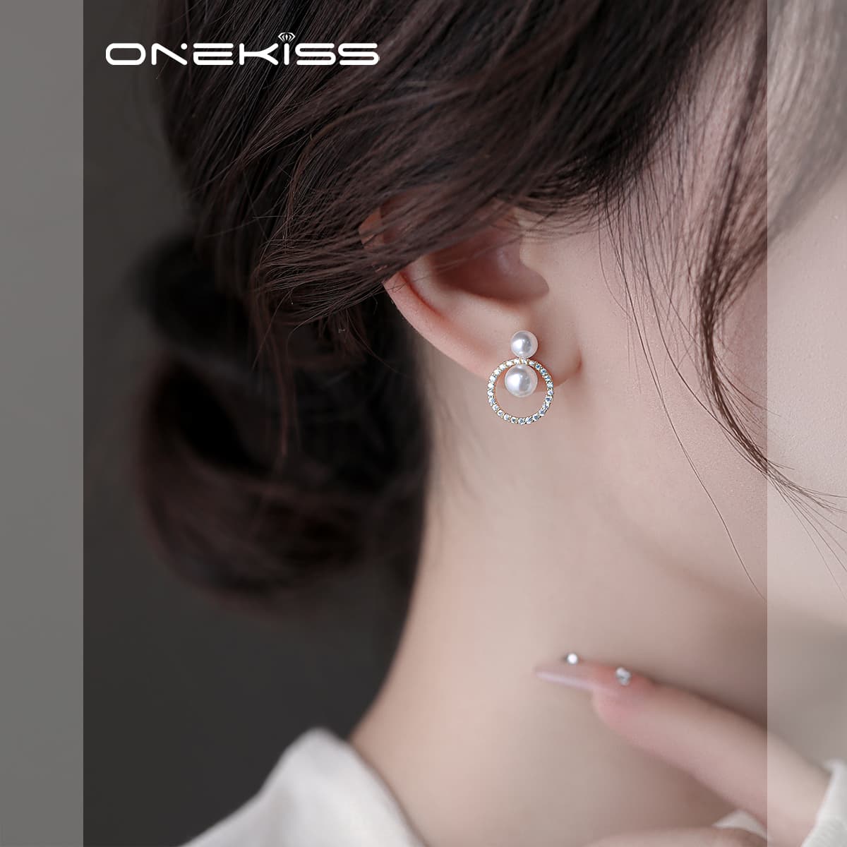Серьги ONEKISS Серьги-гвоздики Женские - изображение 7