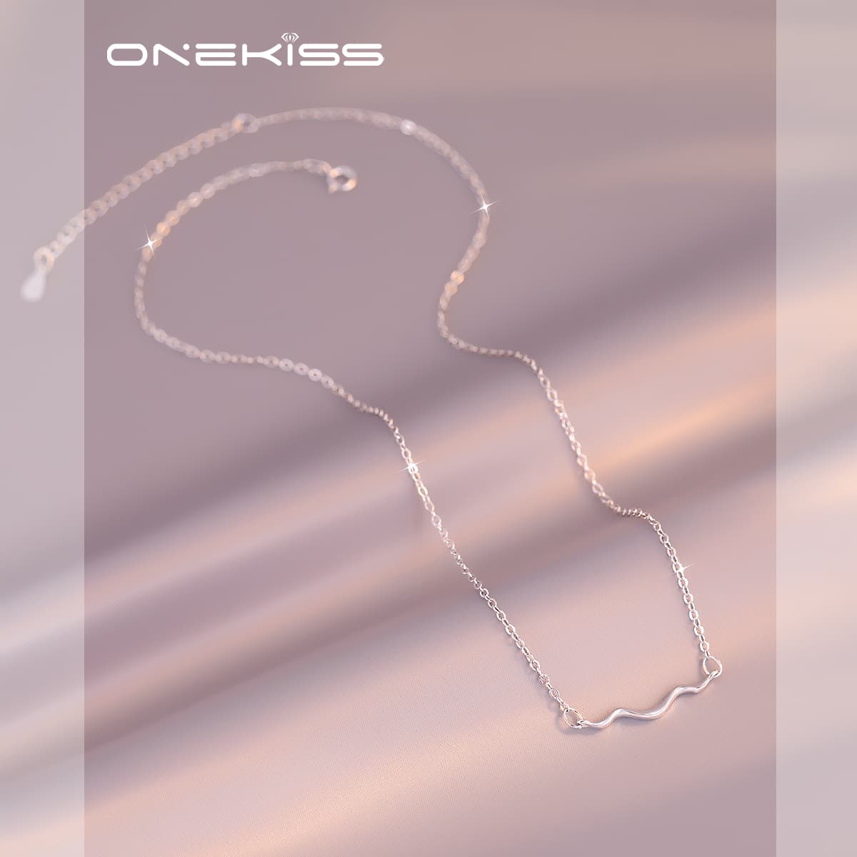 Ожерелье ONEKISS Золото Покрытый Медный Цепочки и ожерелья Женские - изображение 8