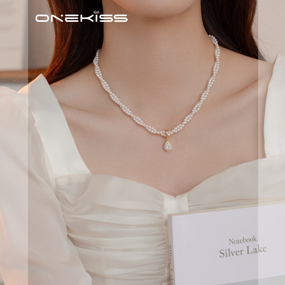 Ожерелье ONEKISS Циркон Цепочки и ожерелья Женские - изображение 3