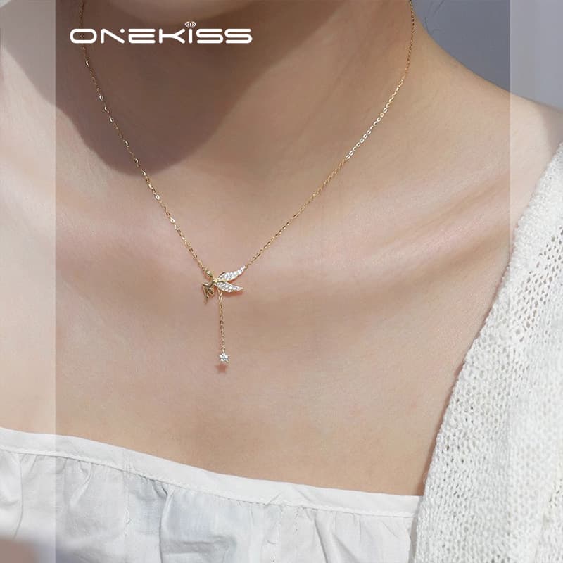 Ожерелье ONEKISS Циркон Цепочки и ожерелья Женские - изображение 4